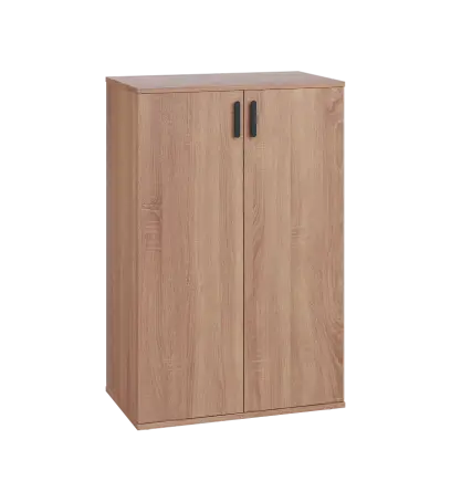 LN 3 - 7D kancelářská skříň, 2-dveřová, 1107x720x400, dub bardolino